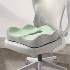 Memory Foam Seat Cushion with Massage & Removable Cover – Anti-Slip