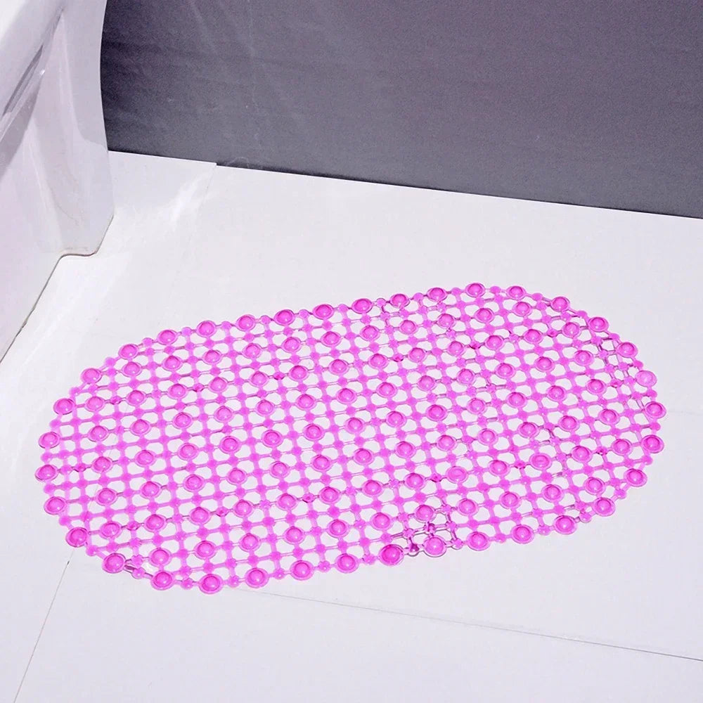 Non-Slip Suction Cup Bath Mat – Anti-Skid Massage Bathroom Mat for Shower & Bathtub, 38x68cm