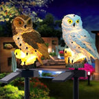 Solar LED Lawn Light 5m IP55 Waterproof Warm White Outdoor Decor
