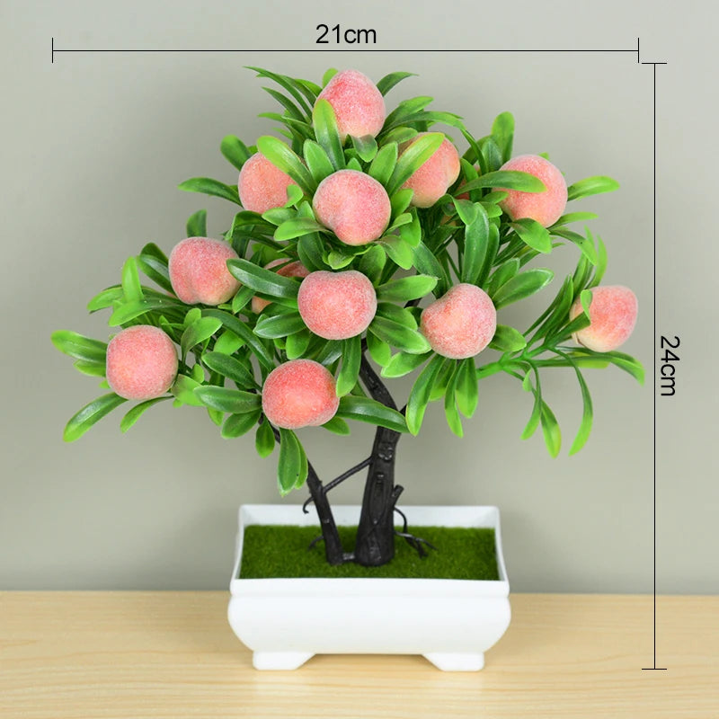 Artificial Bonsai Small Tree – Desktop Potted Decor