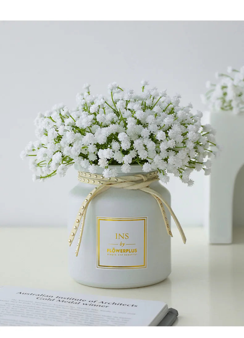 Artificial Silk Gypsophila Flower Indoor Bridal Shower & Event Decor