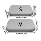 Memory Foam Seat Cushion – Removable, Washable Square Pad for Adults