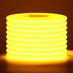 COB LED Strip Light 288 LEDs/M 220V AC IP67 Waterproof Warm/Natural/White