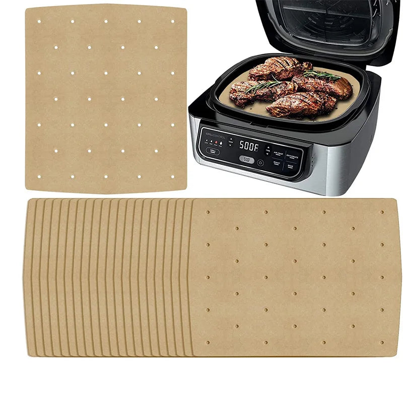 Eco-Friendly Air Fryer & Steamer Paper – Non-Stick Cooking Liner