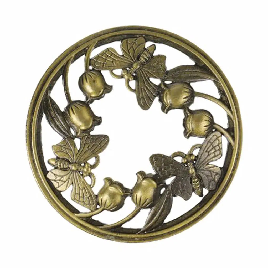 Butterfly Candle Topper Alloy Decorative Lid for Scented Candles