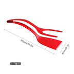 2-in-1 Steak Shovel & Pancake Spatula – Food Clip Kitchen Tool