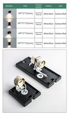 Modern Outdoor Wall Lamp GU10 IP65 Waterproof Aluminum