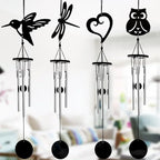 Personalized Metal Hollow Handicraft Pendant for Home Use Creative Multi Tube Music Wind Chime Decoration Holiday Surprise Gifts