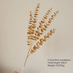 67–84cm Golden Artificial Leaf Branch Wedding & Home Decor