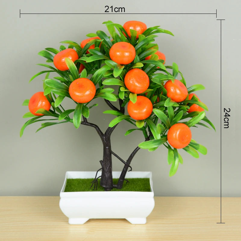 Artificial Bonsai Small Tree – Desktop Potted Decor