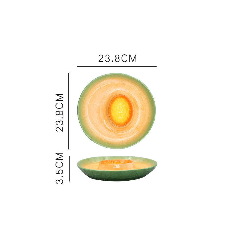 jacffur Solid Ceramic Bowl – Minimalist Durable Kitchen Tableware Dish