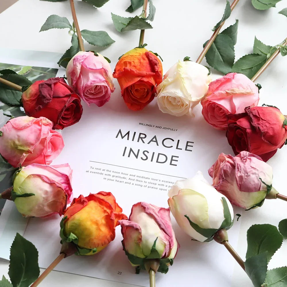 Artificial Silk Rose Flower Indoor Bridal Shower & Event Decoration