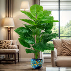 100cm Lifelike Artificial Palm Tree – 18 Leaves (1pc)