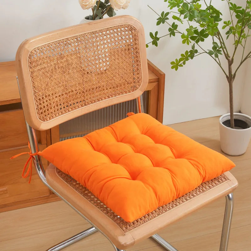 Memory Cotton Seat Cushion Rectangle Polyester Nonwoven Dining Chair