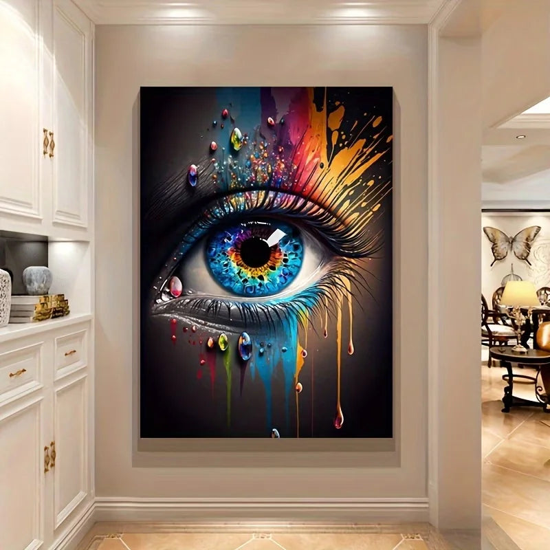 Classical Letter Canvas Print Horizontal Rectangle Wall Art