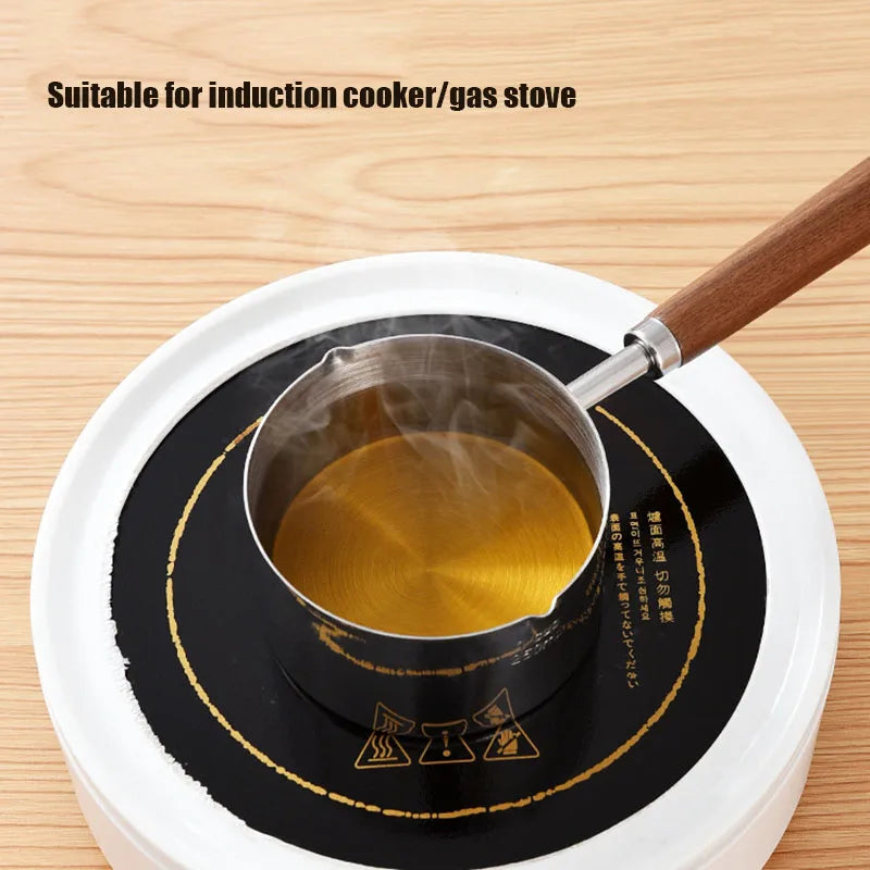 Eco-Friendly 304 Stainless Steel Mini Frying Pan – Multi-Purpose