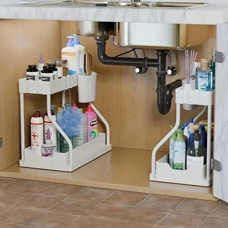 Polyester Drawer Organizer – Multi-Purpose Storage with Drawers