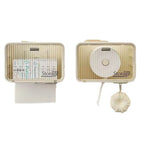 Wall-Mounted Transparent Waterproof Tissue Box Toilet & Bathroom Roll Paper Organizer