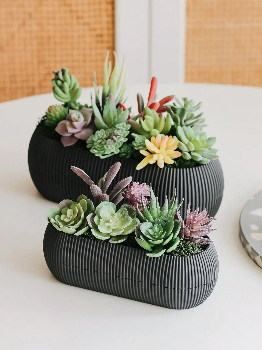 Artificial Grass Plant Desktop Outdoor Decoration for Bridal Shower