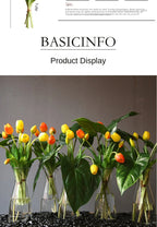 40cm Five-Headed Artificial Tulip Bouquet – Nordic Style