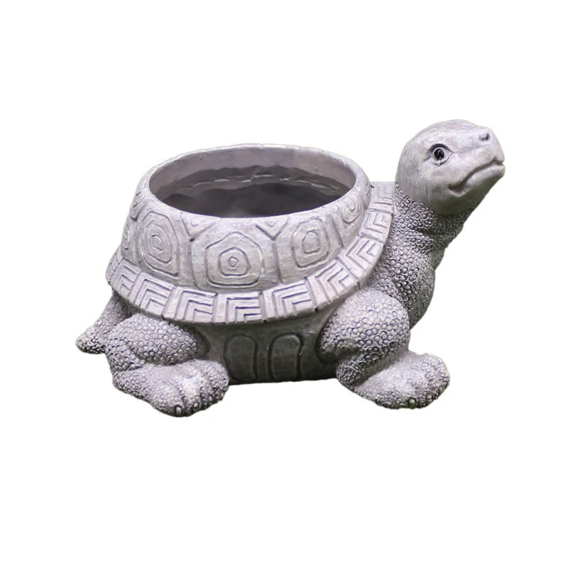 Cartoon Turtle Resin Succulent Flower Pot