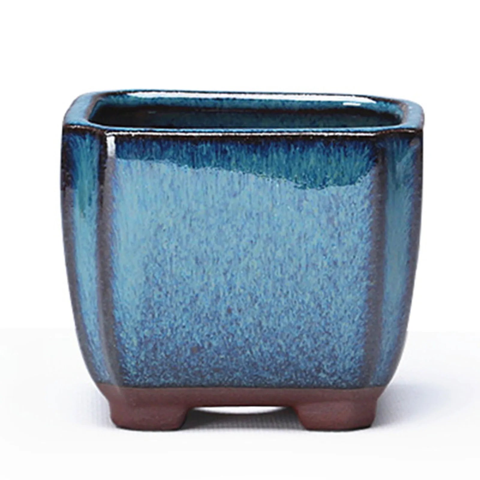 Ceramic Succulent Flower Pot with Vent & Drainage
