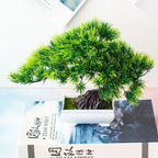 Artificial Bonsai Small Tree  Desktop Potted