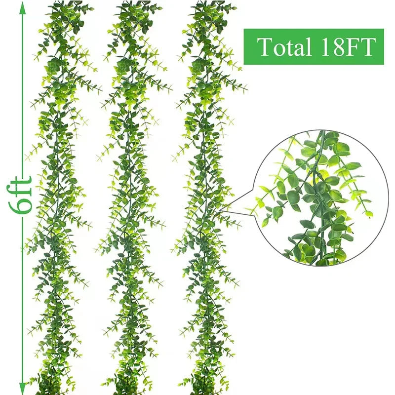 FUJIN Artificial Rattan Vine Hanging Outdoor Bridal Shower Decoration