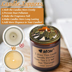 Butterfly Candle Topper Alloy Decorative Lid for Scented Candles