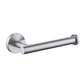 Stainless Steel Wall-Mounted Toilet Paper Holder Round Tissue Roll Dispenser