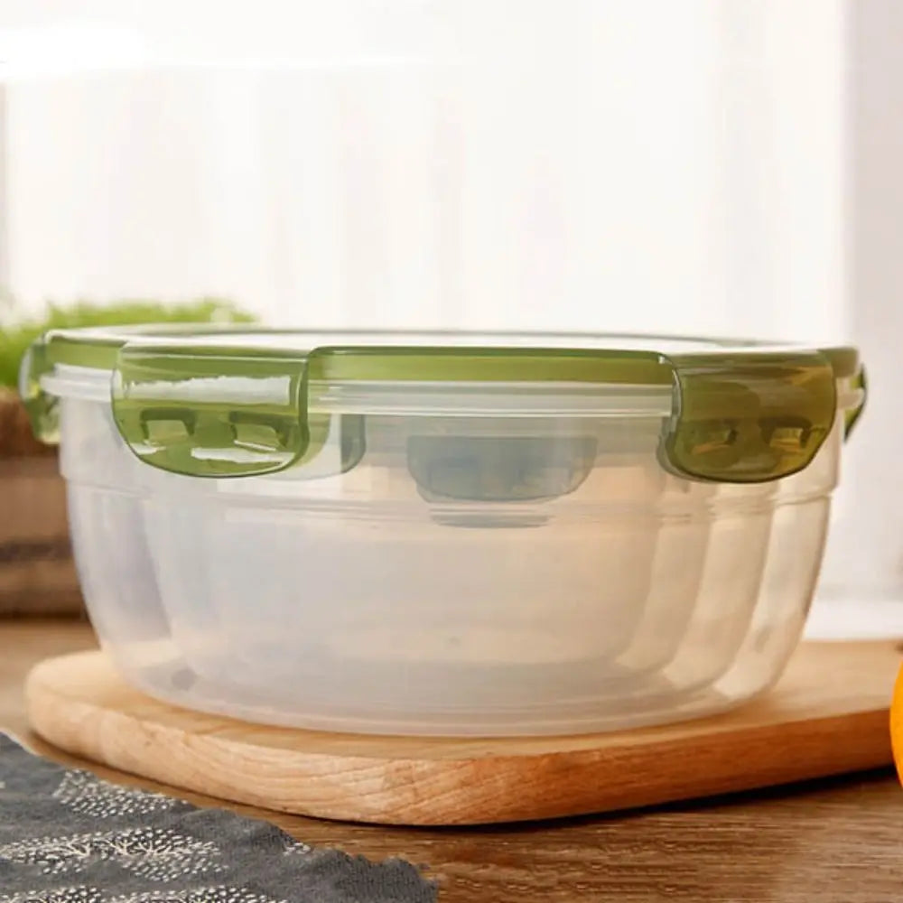 Transparent Plastic Refrigerator Storage Box – Multi-Size 200–1800 ml
