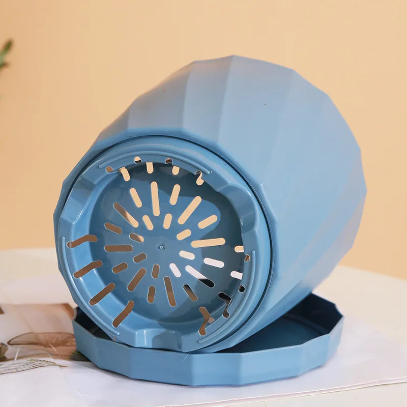 Round Thickened Plastic Flower Pot Set