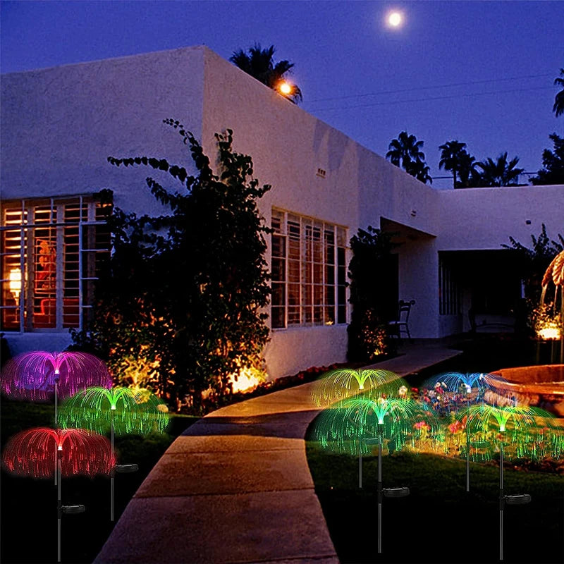 Solar Christmas Tree Lights 5M 7-Color RGB Outdoor IP65 Waterproof LED