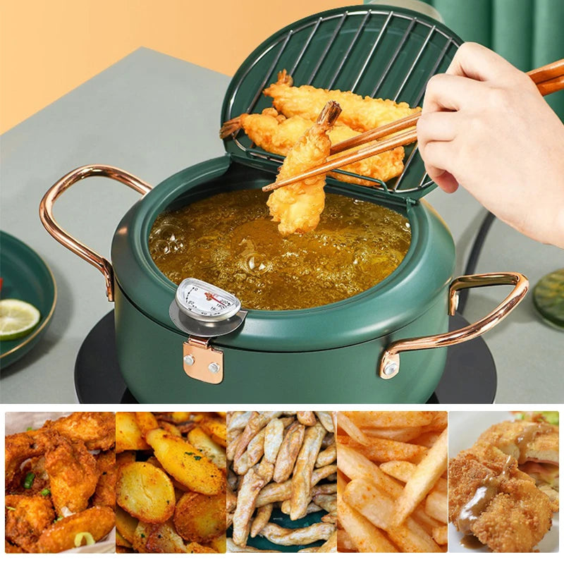 Eco-Friendly 24cm Aluminum Alloy Frying Pan – Non-Coating & Durable