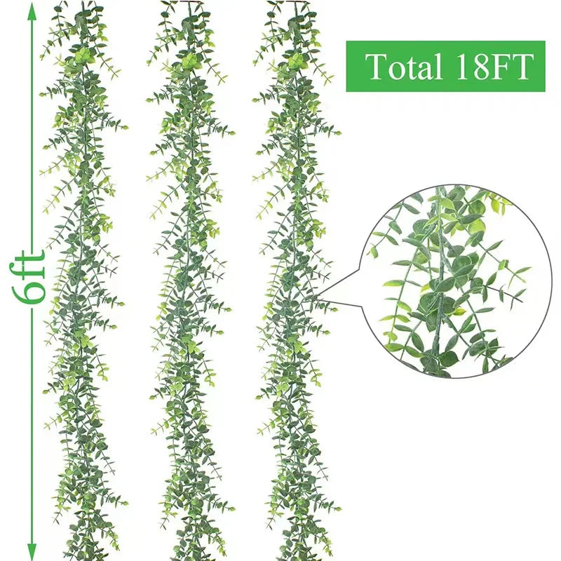 FUJIN Artificial Rattan Vine Hanging Outdoor Bridal Shower Decoration