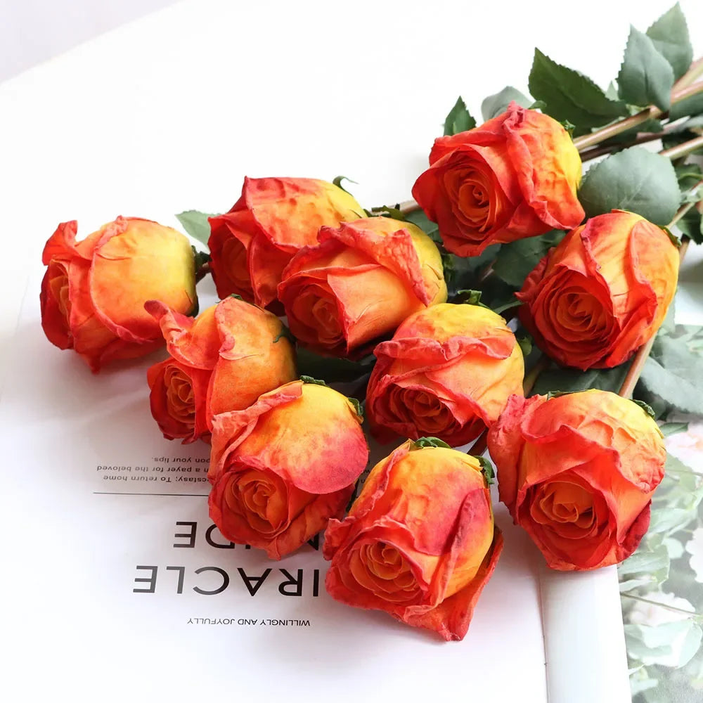 Artificial Silk Rose Flower Indoor Bridal Shower & Event Decoration