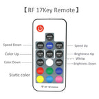 RGB LED Strip Light 108 LEDs/m 5V IP67 Waterproof Flexible Neon Lights