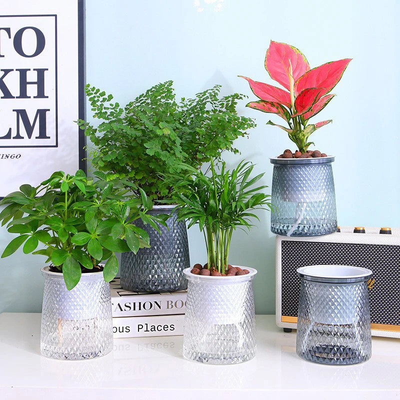 Double Layer Self-Watering Hydroponic Planter