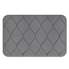 Homaxy Memory Foam Bath Mat – Soft Non-Slip Absorbent Bathroom Rug