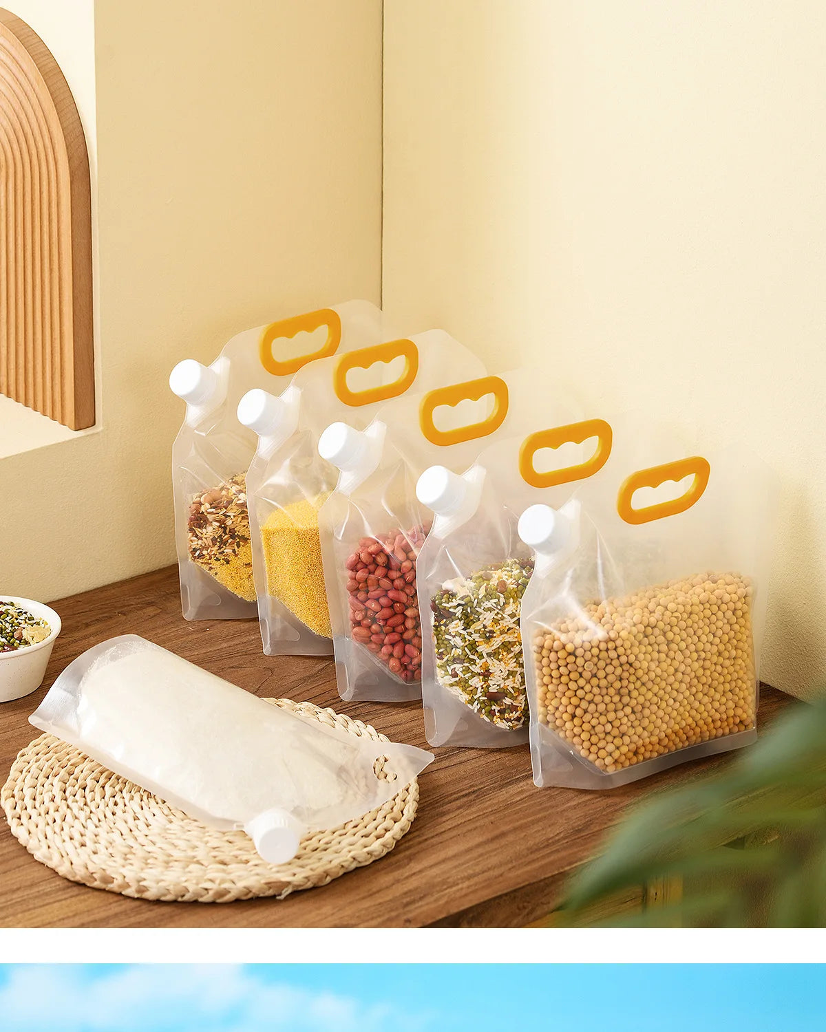 Grain Storage Bags – Insect Proof & Moisture Resistant (1–5 pcs)