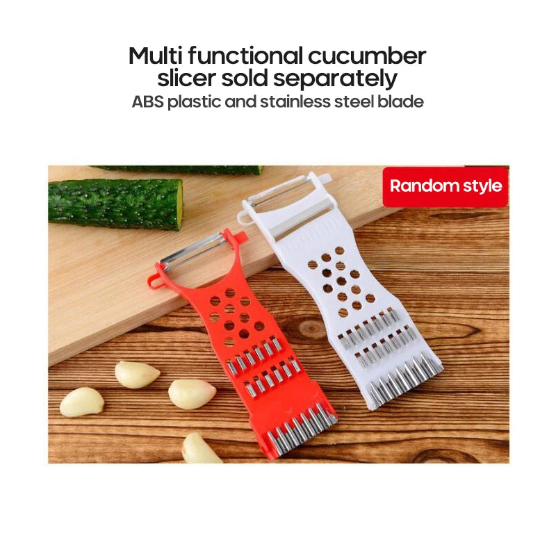 Stainless Steel Vegetable & Fruit Grater & Peeler – Eco-Friendly, Durable, Random Colour