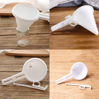 Multi-Purpose Food-Grade Plastic Funnel & Slurry Separator