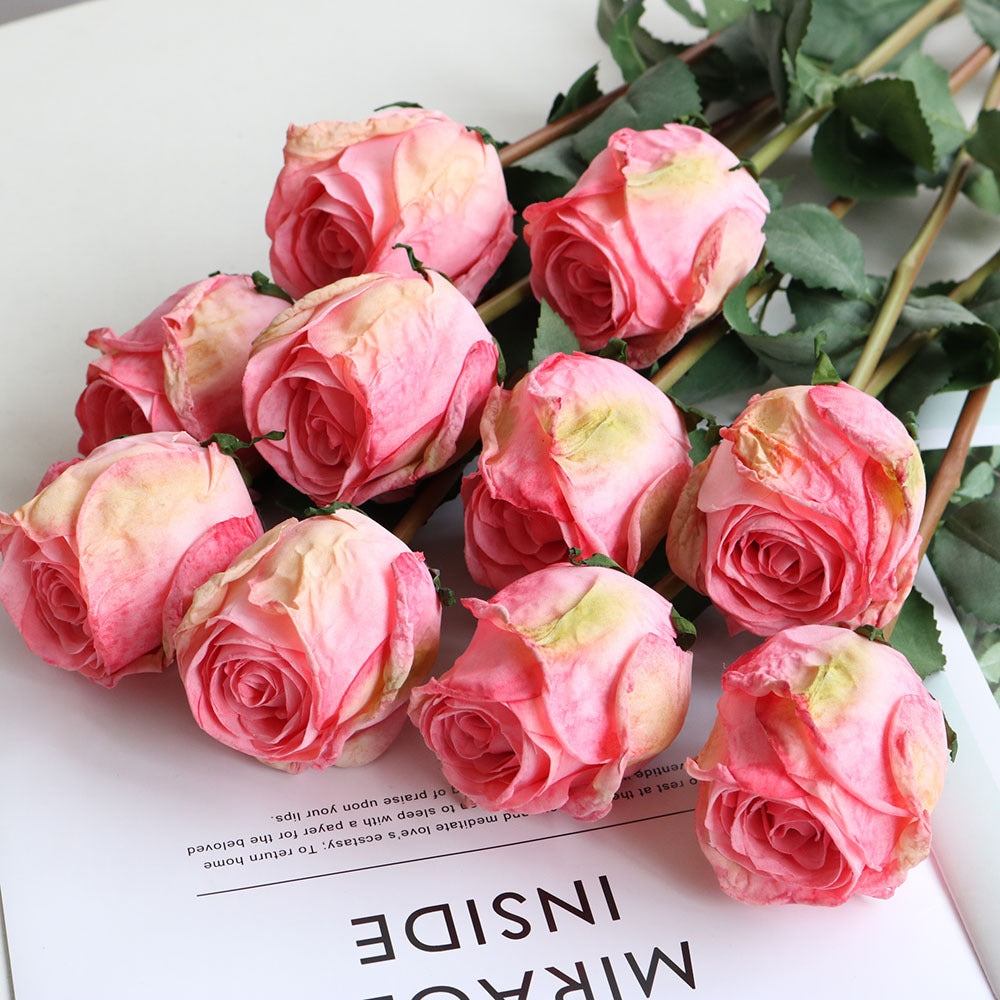 Artificial Silk Rose Flower Indoor Bridal Shower & Event Decoration