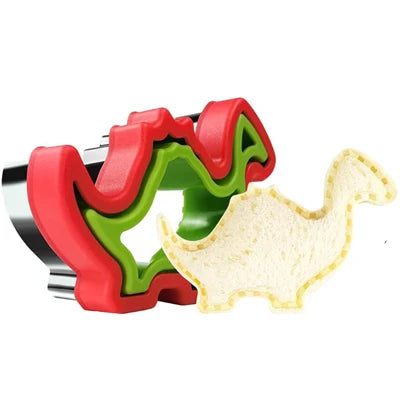 Stainless Steel Sandwich Cutter – Fun Animal Shapes, Food-Grade