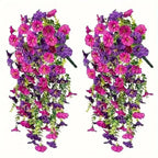1pcs Artificial Morning Glory Wall Hanging – 75cm