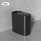 Large Capacity Bathroom Trash Can with Lid – Odor-Sealing Plastic Waste Bin for Bathroom