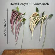 Elegant Artificial Hanging Vine Foam Berry Decor