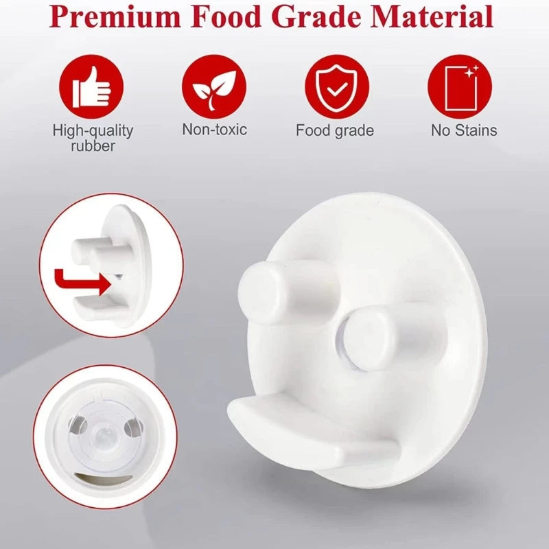 Plastic Suction Sponge Holder – Reusable Kitchen & Bathroom Organizer