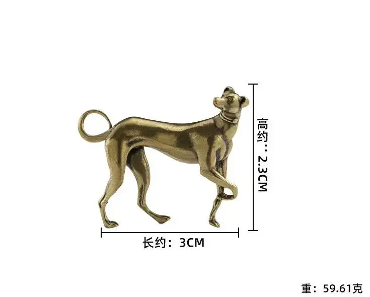 Vintage Brass Animal Miniature Copper Figurine Home Decor