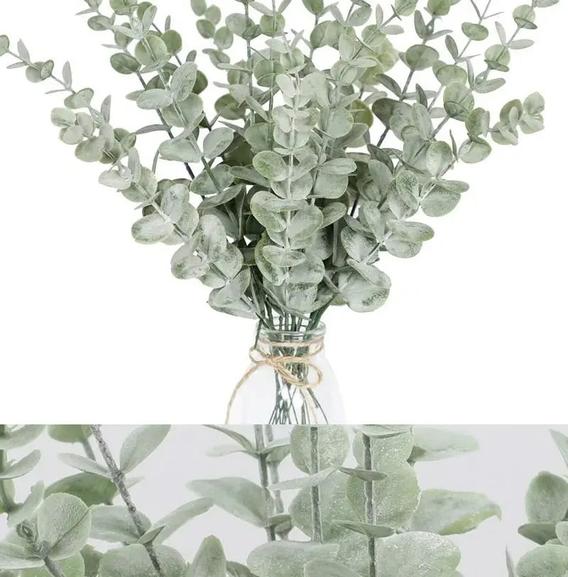 Artificial Eucalyptus Leaves Bouquet 41cm Decor